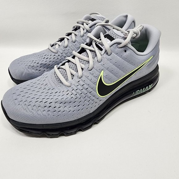 Nike Other - Nike Air Max 2017 Shoe's Men's Wolf Grey/ Black-Pure Platinum S849559 012 Sz 9.5